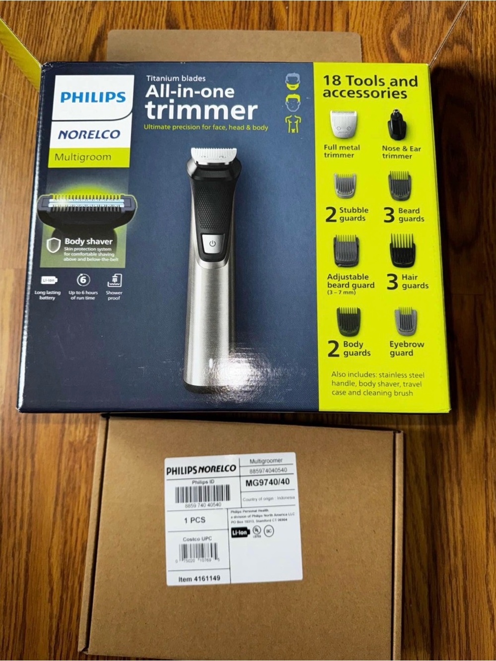 Philips shaver multi groomer men norelco